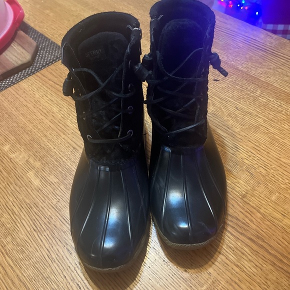 Sperry Cheetah Print Boot Size 9 - Picture 3 of 6